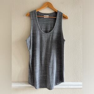 ORO made in Los Angeles gray tank tunic top size Small oversized‎
